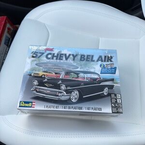 Sealed Revell Snap Tite, Max, 57 Chevy,Bel Air 2-Door Hardtop, Model,  1/ 25
